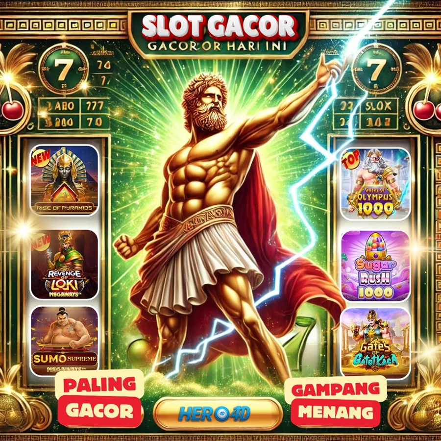 Hero4D: Situs Slot Terpercaya dengan Server Gacor dari Thailand